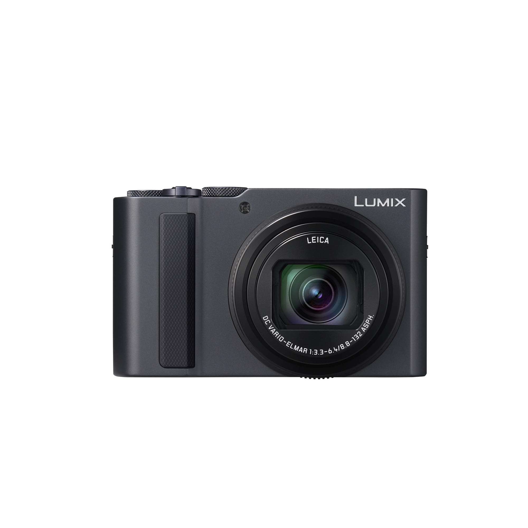 Panasonic LUMIX DC-TZ300E 20,1MP Reisezoom-Kamera, 15x Leica Optisches Zoomobjektiv, 1,0-Typ BSI-Sensor, 4K Video und Foto, 5-Achsen-Stabilisierung, Silber