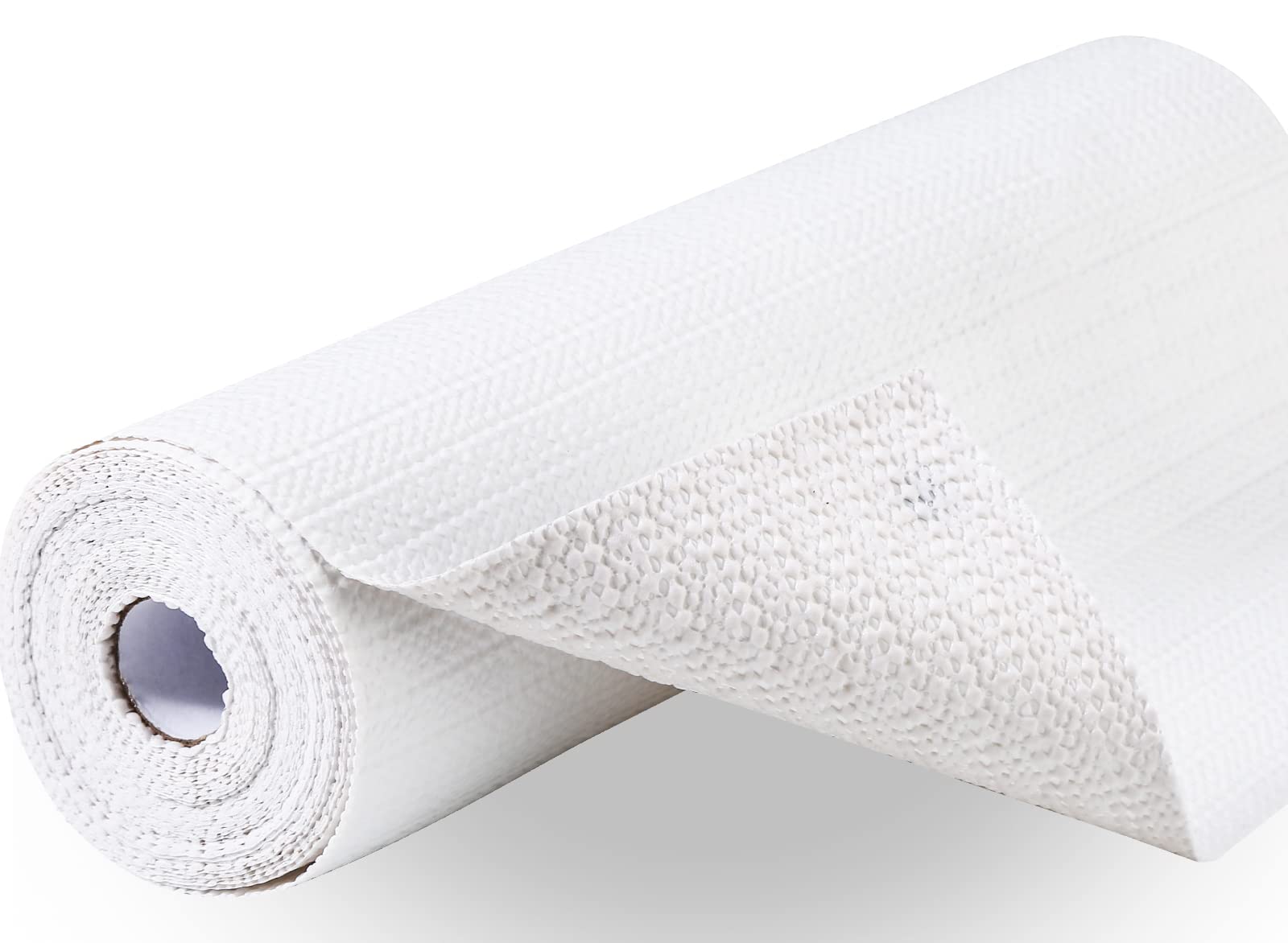 Photo 1 of Premium Drawer and Shelf Liner for Cabinet, Non Adhesive Liner for Kitchen, Strong Grip Non Slip Shelf Liners for Kitchen Cabinets, Storage, Drawers, Shelves, Kitchenware and Tableware, White
