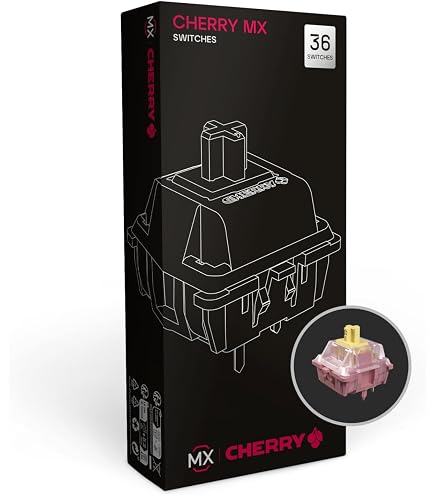 Amazon.com: KPREPUBLIC Cherry MX Black Nixie Switch Linear 5pin