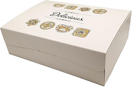 FRUTITOSCOM Caja automontable Repostería - Delicious - Pack 10 Unidades: Amazon.es: Hogar