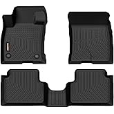 Binmotor-All Weather TPE Floor Mats for 2022-2025 2026 Ford Maverick(Not for Hybrid) & Bronco Sport 4-Door 2021-2025, Heavy Duty Protection Car Floor Liners, Full Set for Ford Maverick Accessories