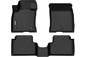 Binmotor-All Weather TPE Floor Mats for 2022-2025 2026 Ford Maverick(Not for Hybrid) & Bronco Sport 4-Door 2021-2025, Heavy Duty Protection Car Floor Liners, Full Set for Ford Maverick Accessories