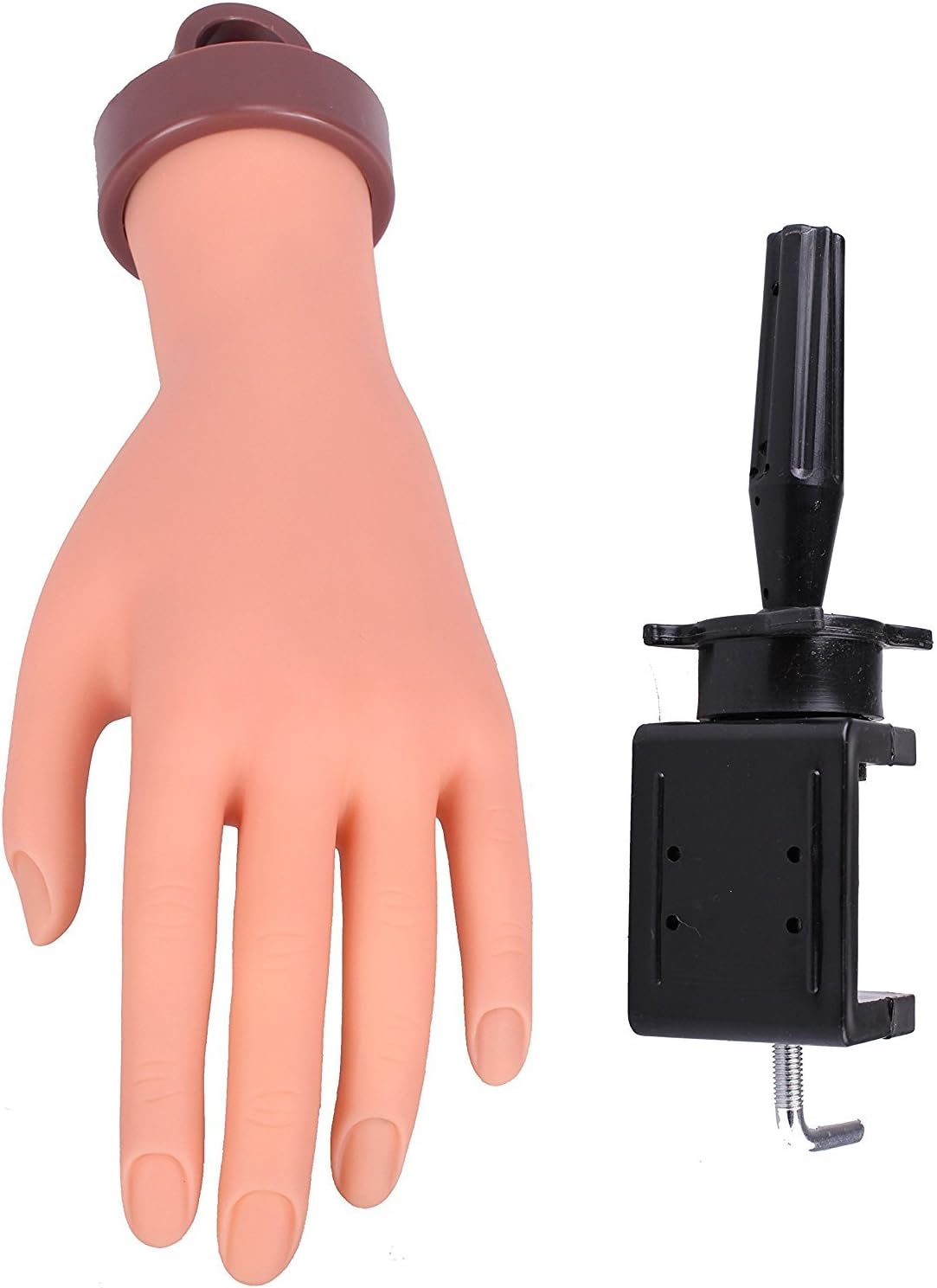 Lian's Flexible Soft Rubber Mannequin Model Hand Nail Art Practice