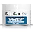 ishancare® Bed Sore Cream - Fast & Safe Natural Healing Pressure Sore Cream, Bedsore Wound Care Healing Ointment, Treatment for Bed sores Pressure Sores Diabetic Ulcer Wounds Burns and Cuts