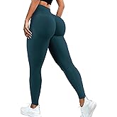 JGS1996 Hidden Scrunch Butt Lifting Leggings for Women Tummy Control High Waisted Workout Gym Seamless Impact Yoga Pants
