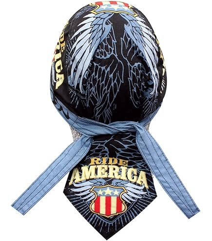 Danbanna Deluxe Vintage Eagle Shield American Flag Red