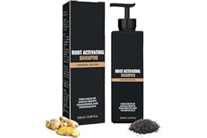 Aiwejay Shampoo,Root Activator Shampoo,Hair Growth Root Activating Shampoo,Nourishing Long Lasting Hair Care For Darker & Thicker Hair (100ml/3.38 Fl Oz)
