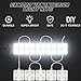 GAMPRO 12V 12W 80-LED Van Interior Light Kits, White LED Ceiling Light Kits for Van, Mini Van, Trailer, Truck, RV, Caravan, Pickup, Ducato, Boat, Sprinter and Any 12V Vehicles(12w-80LED)thumb 3