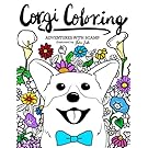 Corgi Coloring: Adventures with Scamp