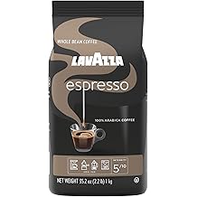 Lavazza Espresso Whole Bean Coffee, Medium Roast, 100% Arabica, 2.2 lb Bag