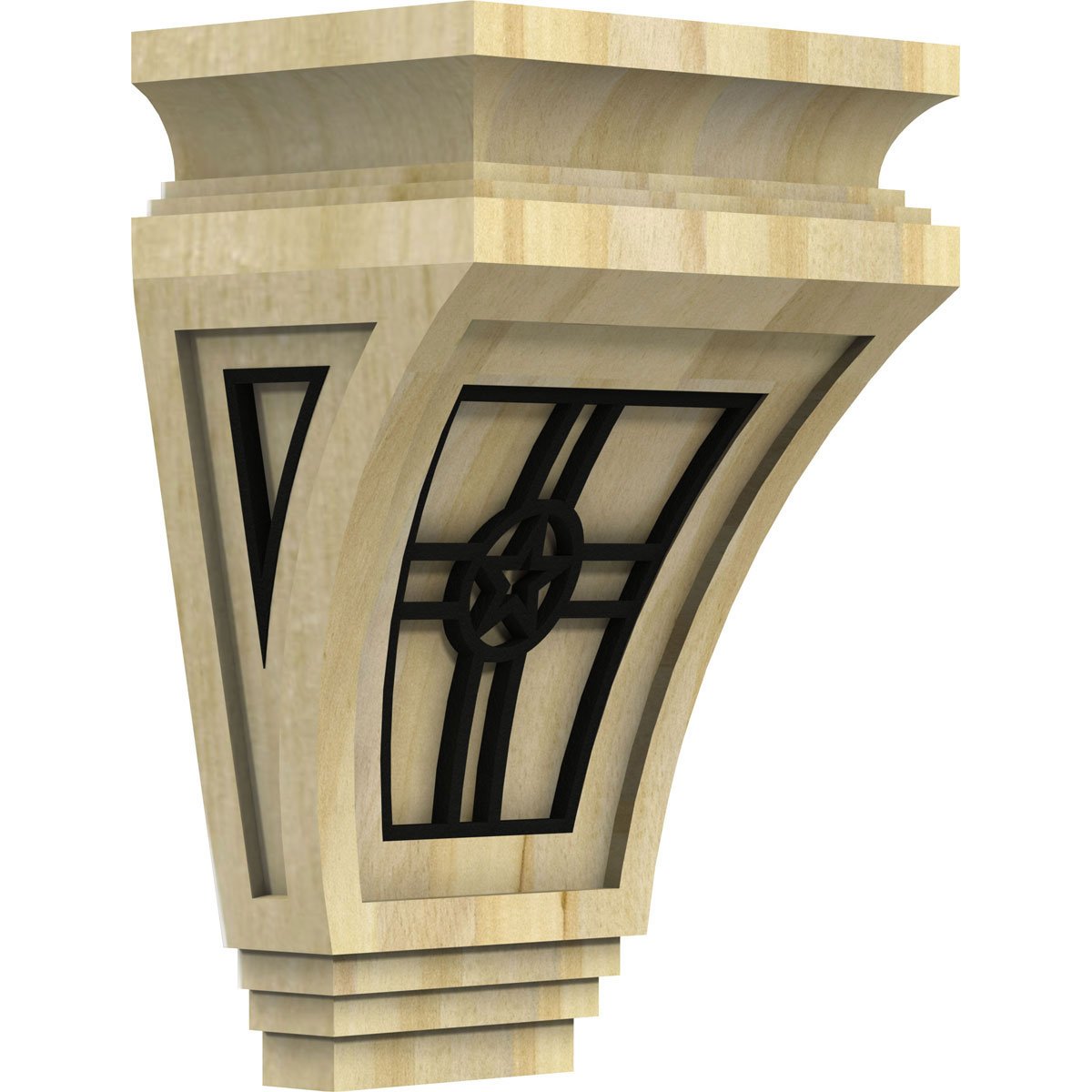 Ekena Millwork Cor06x04x09araublrw Arts And Crafts Corbel With