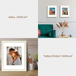 Golden State Art, 11x14 Picture Frame Set of 4