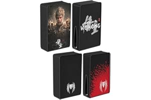 Black Myth Wukong Spider Dust Cover for PS5 Slim Console Nylon Oxford Cloth Anti Scratch Dust Protector Waterproof Cover Slee