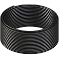 LINKUP - Cat8 Ethernet Cable S/FTP 22AWG Screened Solid Cable | 2000MHz (2GHz) up to 40Gbps | Future 5th-Gen Ethernet LAN Network 40G Structure Wires |Black| 100 Meter Bulk (Termination Required)