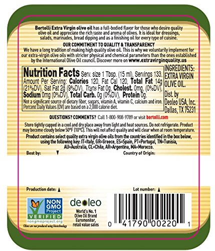 Bertolli Extra Light Olive Oil - Image 8