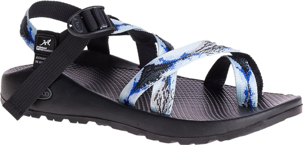 glacier black chacos