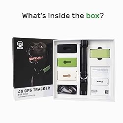 GPS Tracker for Dogs, Pet GPS Location Tracker with