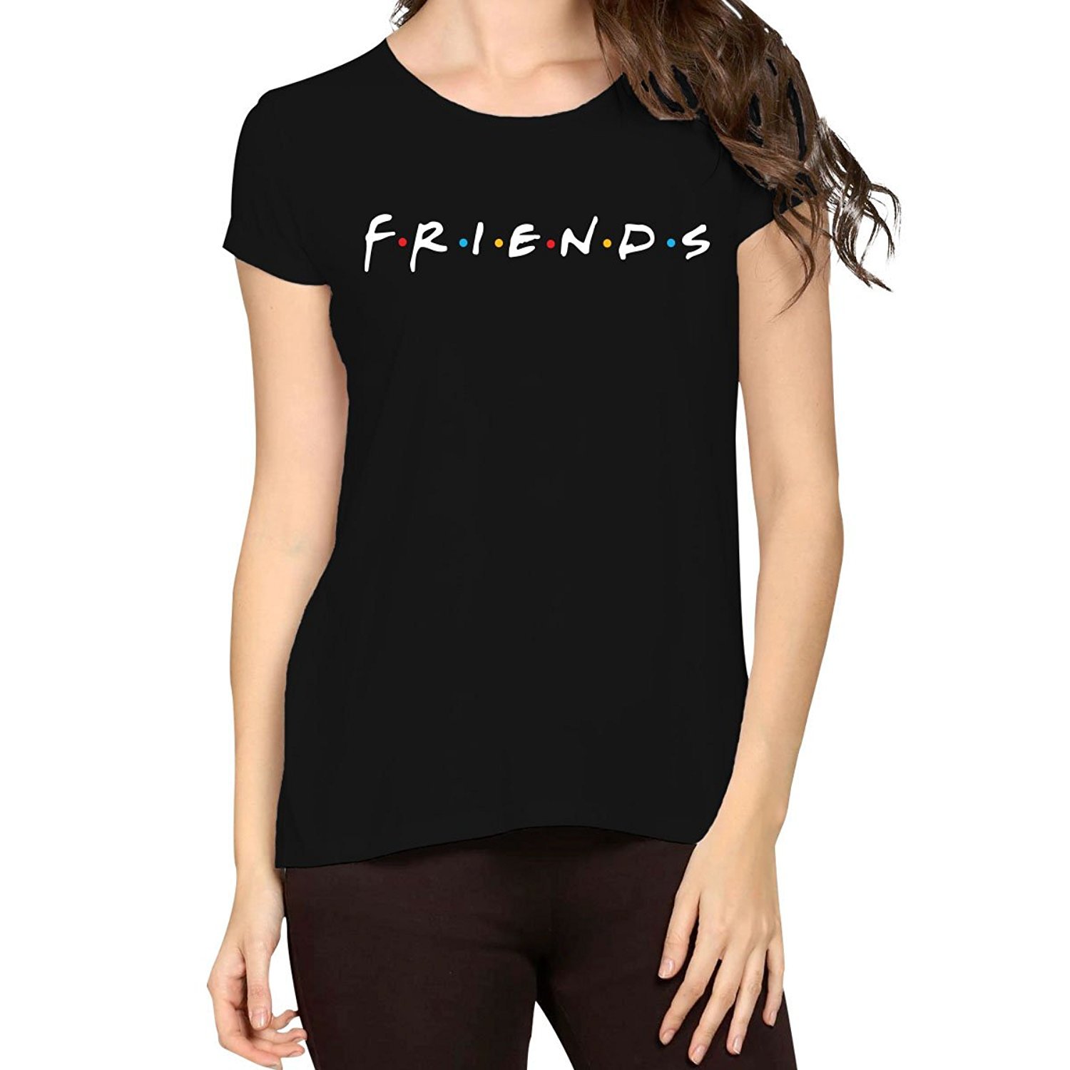 friends women tshirts by status apparels women cotton half sleeves tshirt