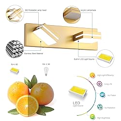 SineRise LED Modern Bathroom Vanity Light Fixtures