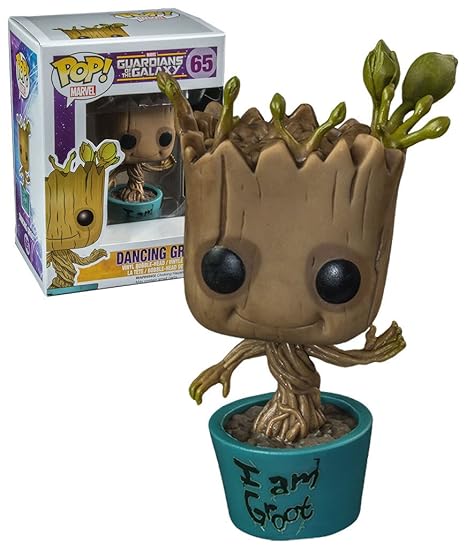 dancing groot pop vinyl