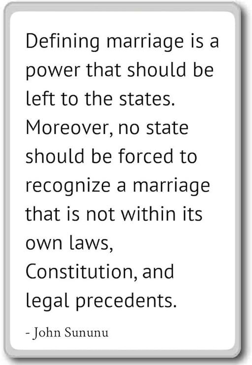 Definición del matrimonio es un poder que debe ser izquierdo. Imán ...