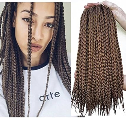 18 Inch Crotchet Box Braids Crotchet Braids Senegalese Expression