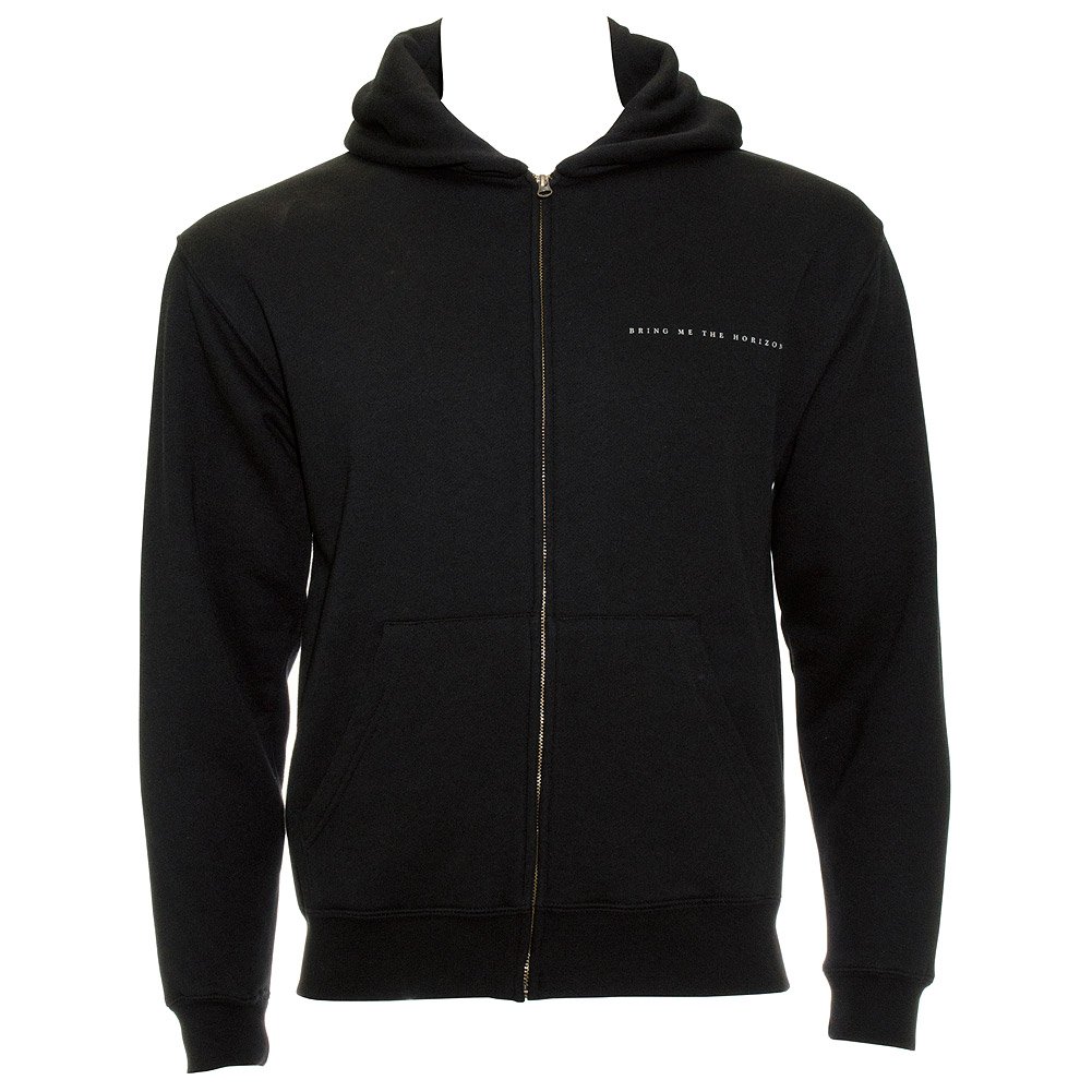 bring me the horizon zip up hoodie