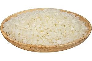 Aku Tonpa 10 LB White Pure Beeswax Pellets, Triple Filtered Bees Wax for Skin, Face, Body, Hair Care, DIY Creams, Lotions, Lip Balm, Canning, Candle and Soap Making Supplies