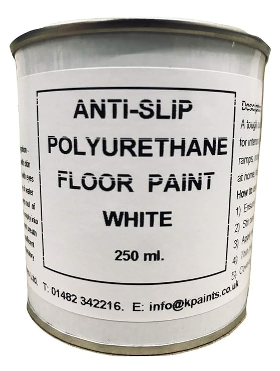 1 x 250ml White AntiSlip Floor Line Marking Paint Amazon.co.uk DIY