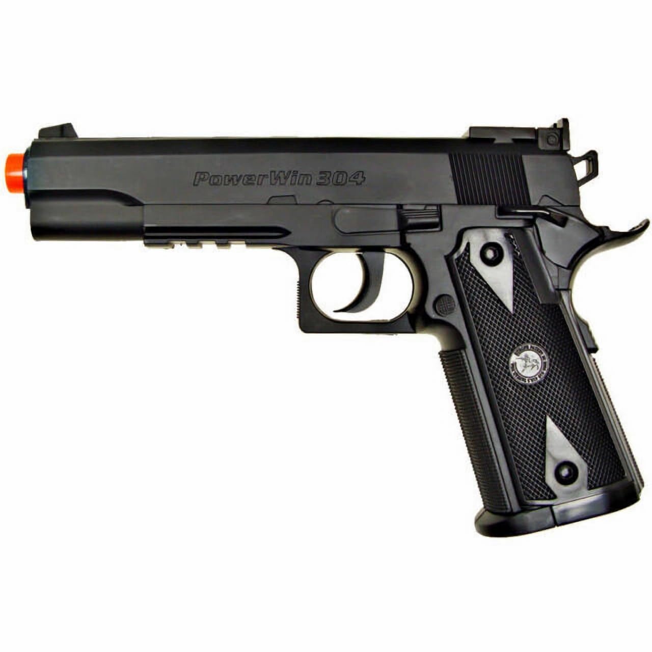 500 fps nueva wg airsoft 1911 pistola de mano de co2 de gas sin retroceso con bb bbs de 6 mm (pistola de airsoft)