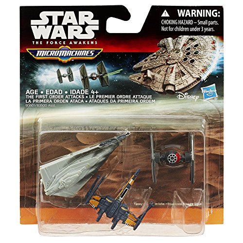 Star Wars The Force Awakens Micro Machines 3-Pack The First Order Attacks - //coolthings.us