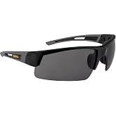 DEWALT DPG100-2D Safety Glasses, Black Frame, Smoke Lens, ANSI Z87.1+