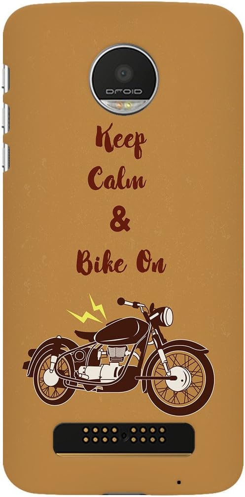 URBAN KOLOURS Original Designer Printed Hard Case Back Cover for Motorola Moto Z Play (Bulleteer)
