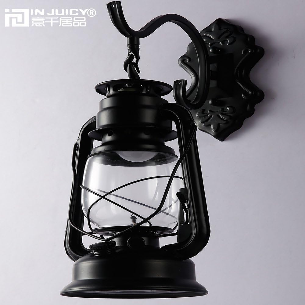 Injuicy Lighting Loft Vintage Industrial Iron Metal Barn Lantern