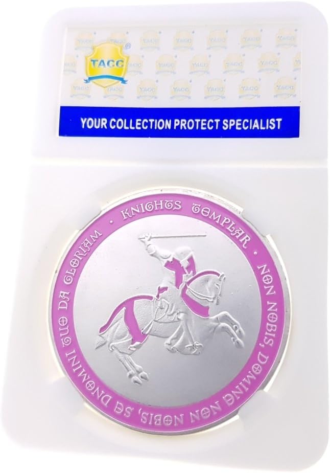 TACC Commemorative Coin Collection Pink The Knights of The Templar of France