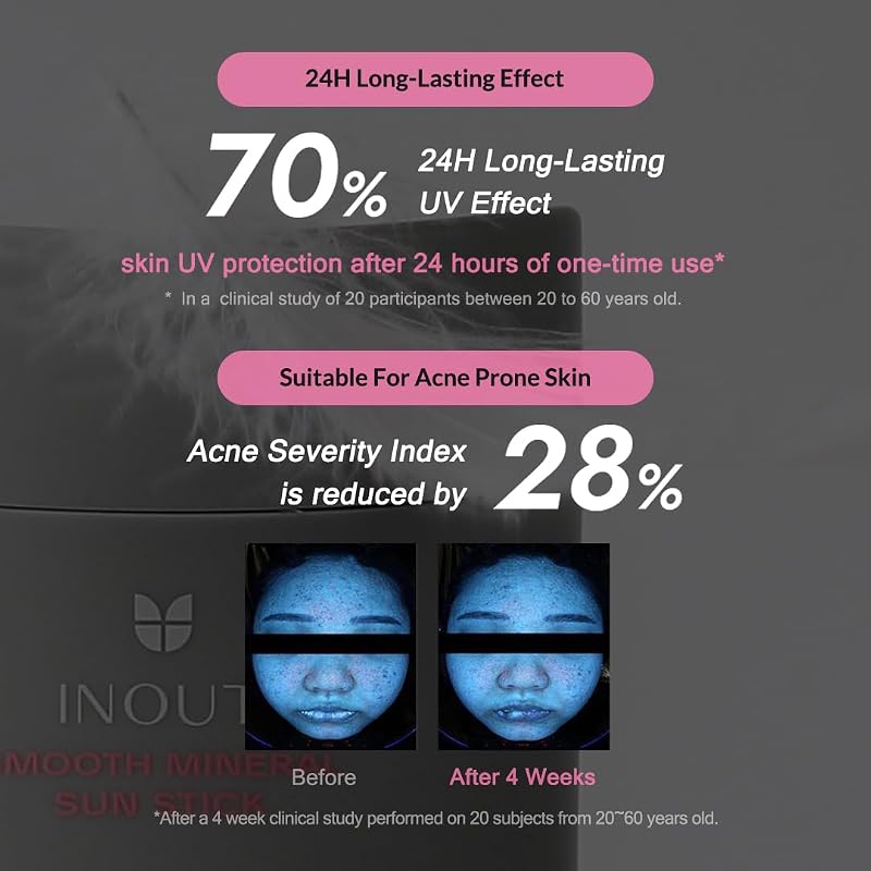 INOUT SMOOTH MINERAL SUN STICK SPF50 PA++++26G