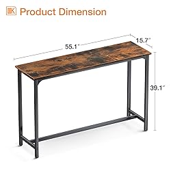 ODK 55 Inch Bar Table, Bar Height Pub