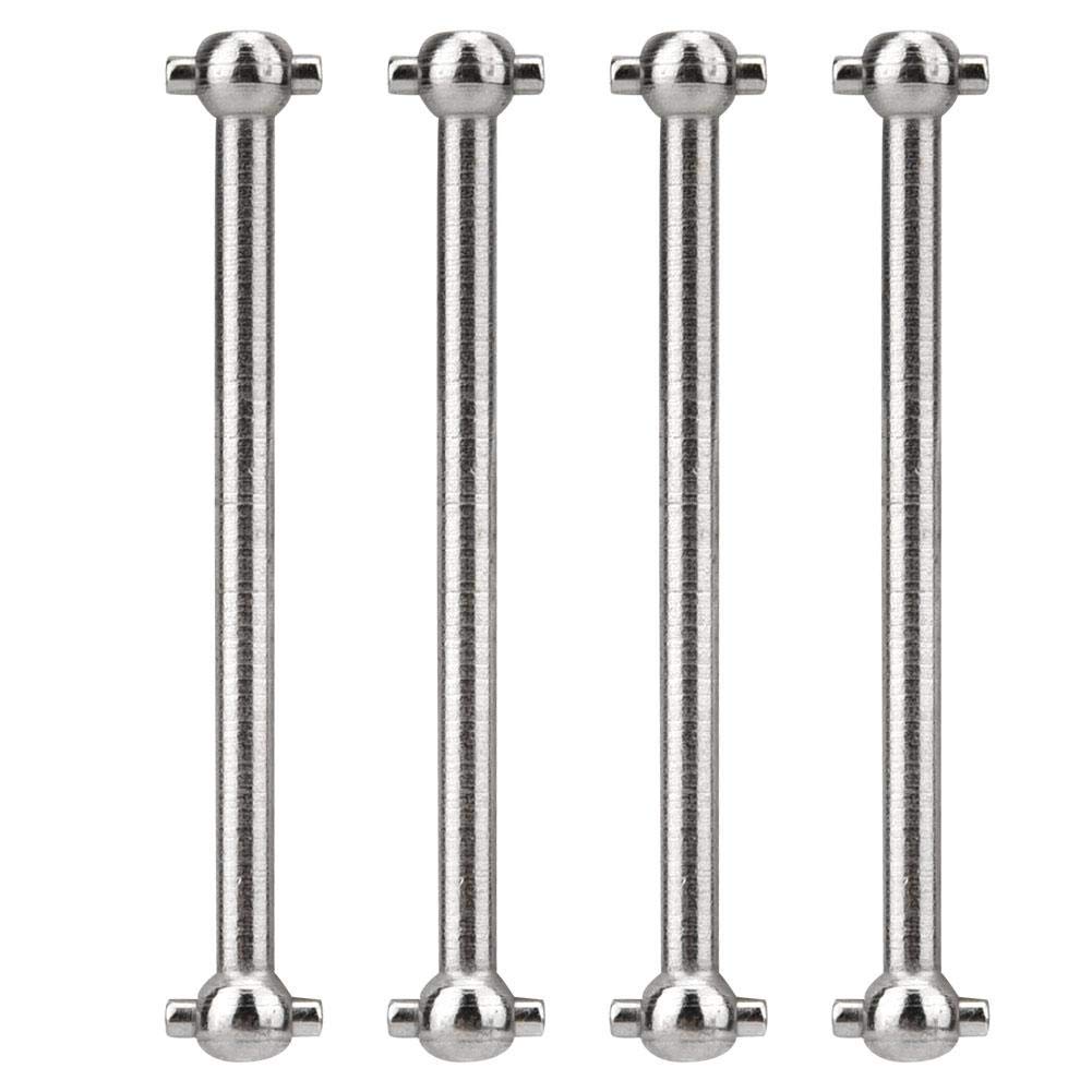 RC Car Drive Shafts, 4 Pcs Metal Dog Bone Drive Shafts for 1/18 RC Car Accessory