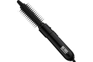 Hot Tools Pro Artist Hot Air Styling Brush | Style, Curl and Touch Ups (1”) Black