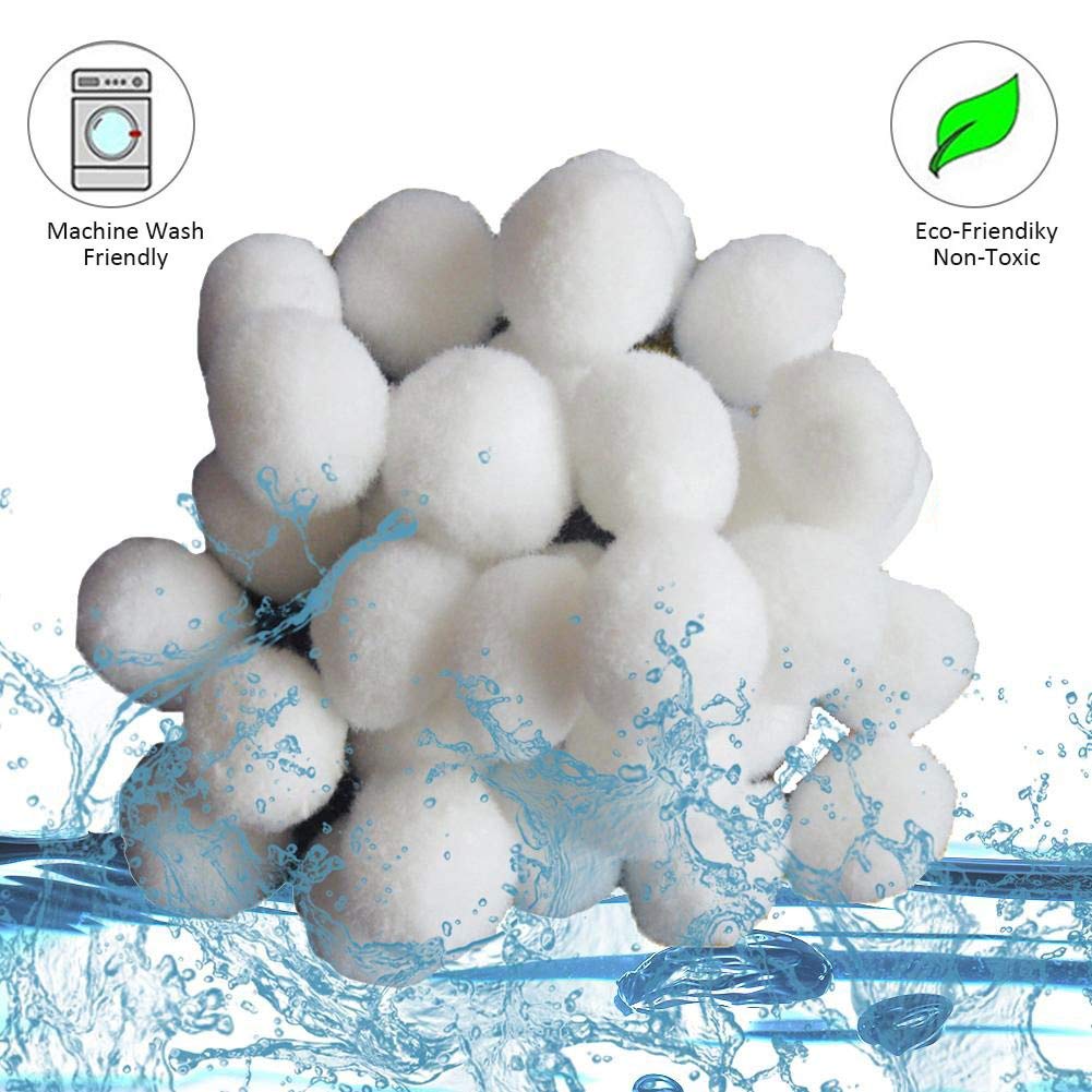 Buy Dysel Pool Filter Balls Luster Aquariums Spa Scum Eliminating Ball for Sand Filter Pump