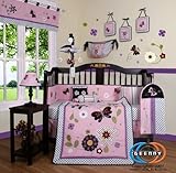 GEENNY Boutique 13 Piece Crib Bedding Set, Daisy Garden