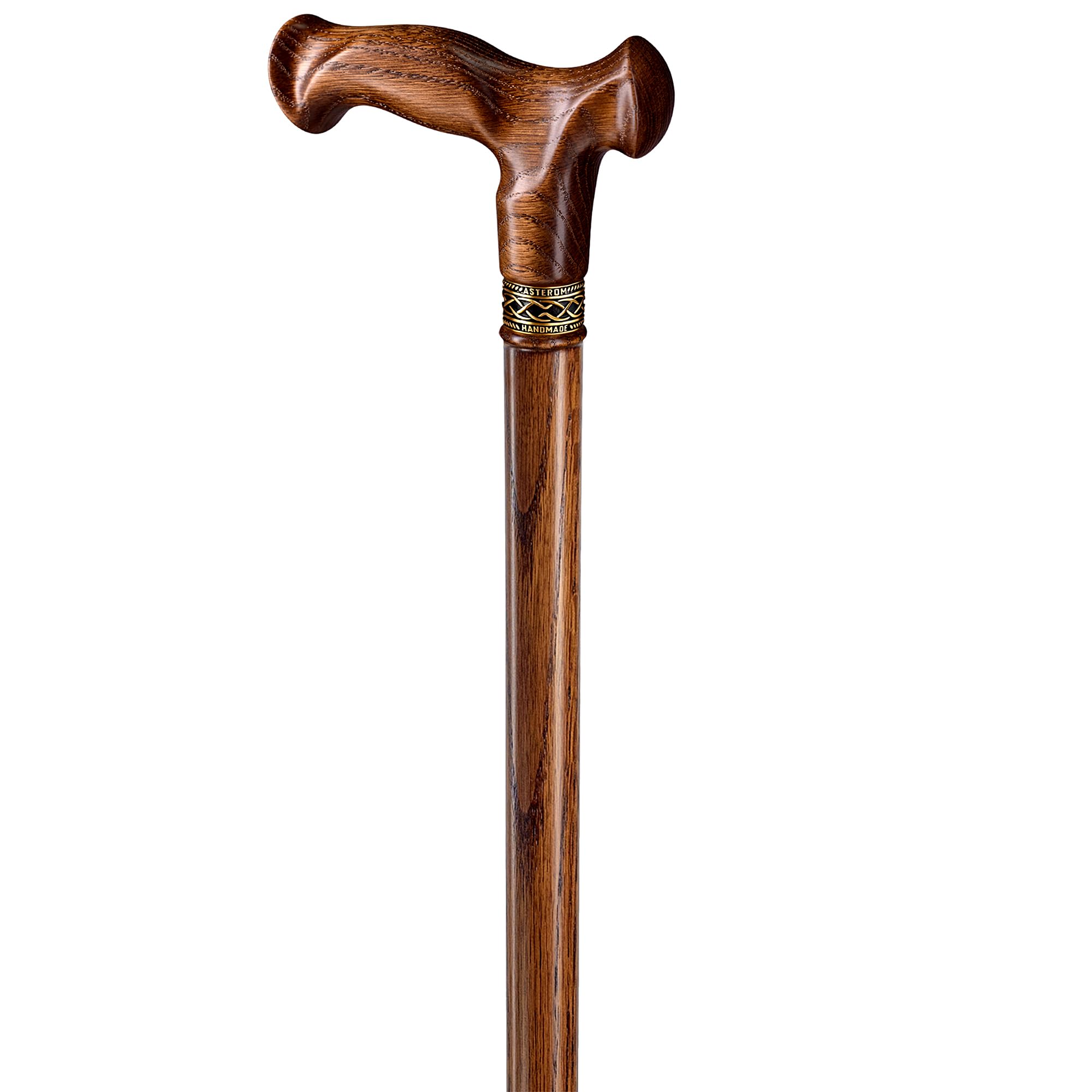 Asterom Walking Cane for Men & Women - Handmade, Ergonomic, Wooden Canes - Cool Walking Sticks for Seniors