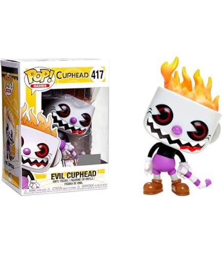 未開封　カップヘッド　デビル　キングダイス　フィギュア　Funko Amazon.com: Funko Pop! Games: Cuphead S1- King Dice (Styles