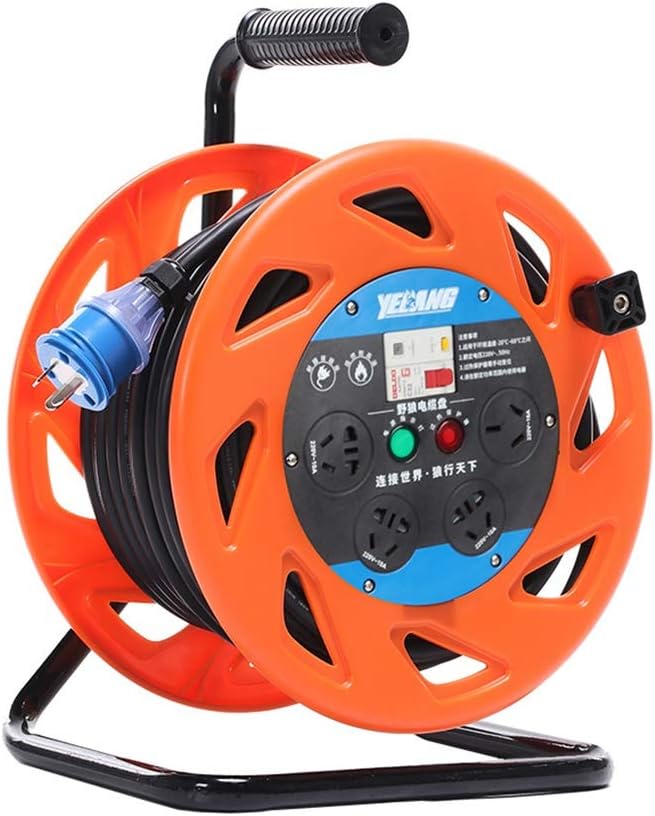 ZBMZBM Retractable Extension Cord Reel，Status 10 A 4