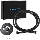 Creality Official K2 Plus Print Head Cable with Drag Chain, Original Hotend Mainboard Connector Wire, 1250mm FPC Flat Flexible Cable for Extruder, Nozzle Adapter Cable for Creality K2 Plus 3D Printer