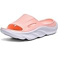 AnyuTech Recovery Slides for Men and Women - Orthopedic Sandals with Arch Support & Thick Cushion, Plantar Fasciitis Slippers, Lightweight Non-Slip Slides for Post-Workout Recovery