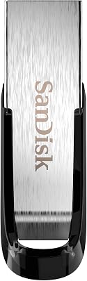 Ultra Flair Pendrive 256 GB Memoria USB 3.0 (Velocidad de lectura hasta 150 MB/s, Protección con Contraseña, Carcasa de metal elegante y duradera, Plata) Negro