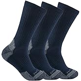 Carhartt Men's SC6203M Midweight Cotton Blend Crew Sock 3-Pack