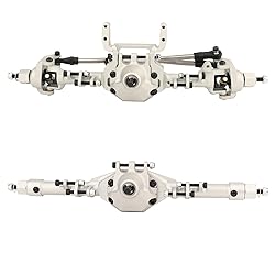 ZXYRC SCX10 CNC Metal Front Rear Straight Complete