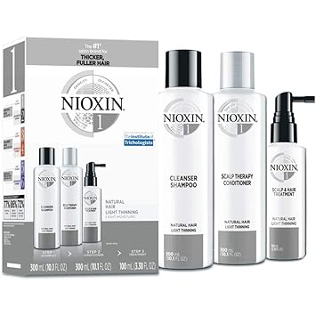 Nioxin Hair System Care Kit System 1 Fine Hair Normal To Light